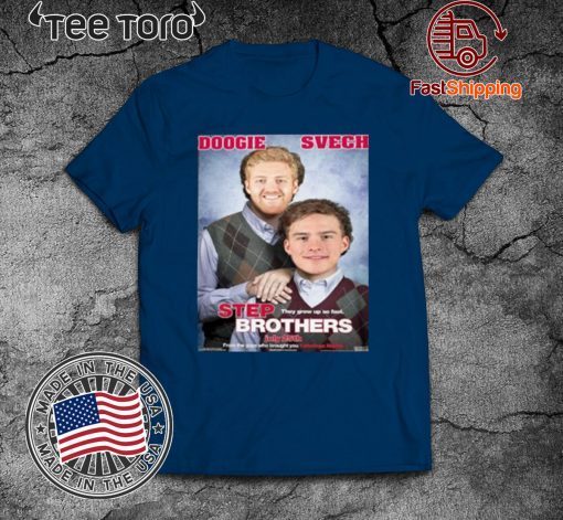 Doogie And Svech Step Brothes Carolina Hurricanes Andrei Svechnikov Dougie Hamilton T-Shirt