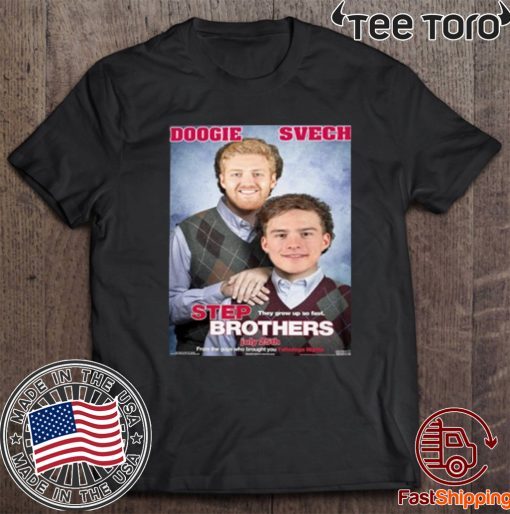 Doogie And Svech Step Brothes Carolina Hurricanes Andrei Svechnikov Dougie Hamilton T-Shirt