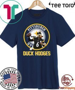 Offcial Duck Devlin Hodges Leads Pittsburgh Steelers T-Shirt