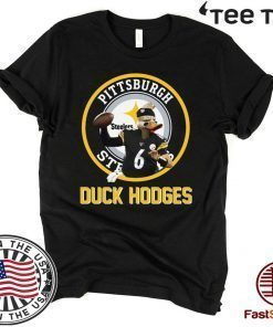 Offcial Duck Devlin Hodges Leads Pittsburgh Steelers T-Shirt