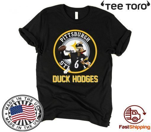 Offcial Duck Devlin Hodges Leads Pittsburgh Steelers T-Shirt