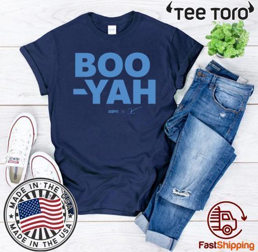 ESPN Stuart Scott Shirt - Boo Yah T-Shirt