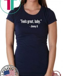 FEELS GREAT BABY JIMMY G 49ERS TEE SHIRT