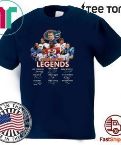 Florida Gators Legends Signatures Offcial T-Shirt