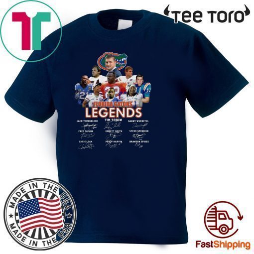 Florida Gators Legends Signatures Offcial T-Shirt