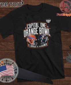 Florida Gators vs Virginia Cavaliers 2019 Capital One Orange Bowl Tee Shirt