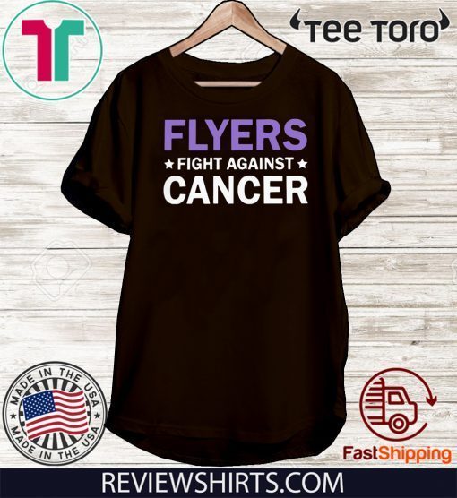 Flyers Fight Against Cancer Jersey Offcial T-Shirt 