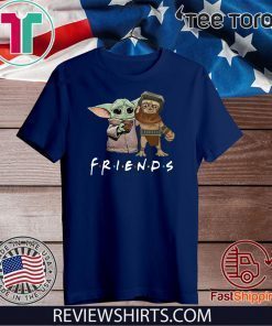 Friends Baby Yoda and Baby Babu Frik 2020 T-Shirt