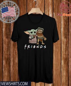 Friends Baby Yoda and Baby Babu Frik 2020 T-Shirt