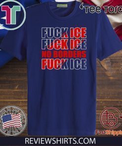 Fuck Ice No Borders Limited Edition T-Shirt