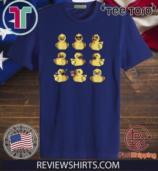 Funny Duck Emoji Tee Shirt