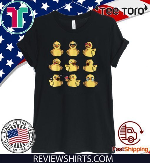 Funny Duck Emoji Tee Shirt