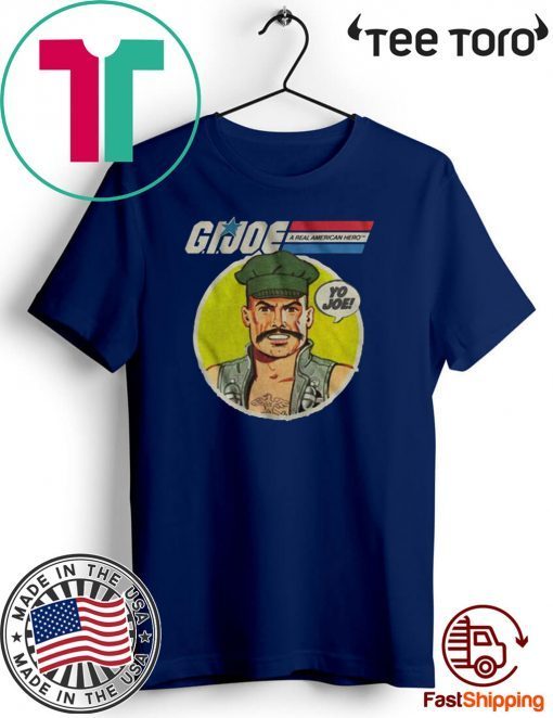 G I Joe A Real American Hero Yo Joe Offcial T-Shirt    