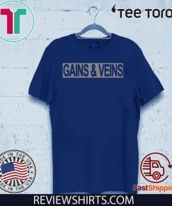 Gains & Veins Lifting Tee Shirt