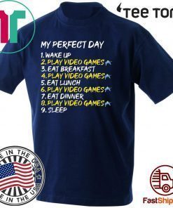 Gamer Perfect Day Video Game Console 2020 T-Shirt
