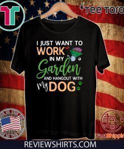 Gardening Dog Lover Gardener Garden Pet t-shirts