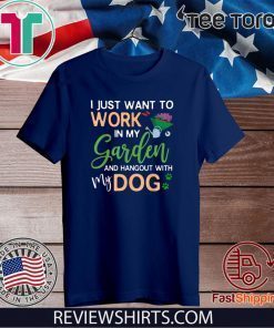 Gardening Dog Lover Gardener Garden Pet t-shirts