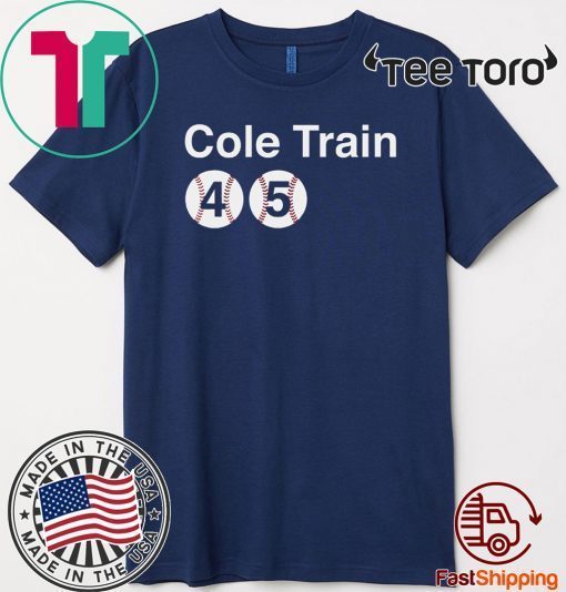 Offcial Gerrit Cole Cole Train T-Shirt