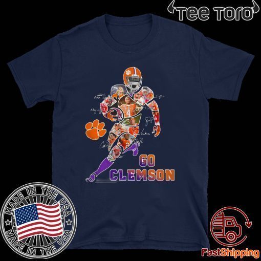 Go Clemson Paw dog the signatures 2020 T-Shirt