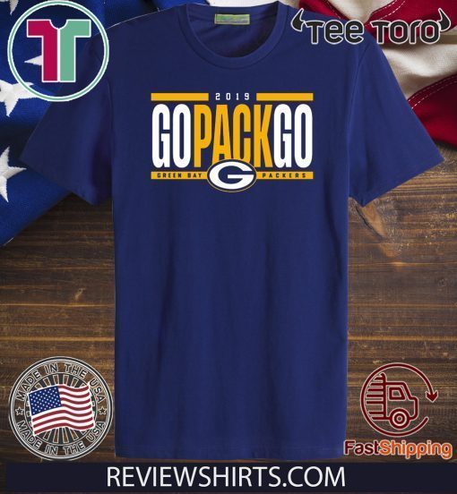 Offcial Go Pack Go Packers 2019 T-Shirt