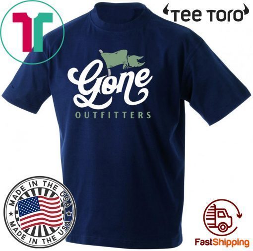 Gone Outfitters Flag Design Retro Graphic 2020 T-Shirt