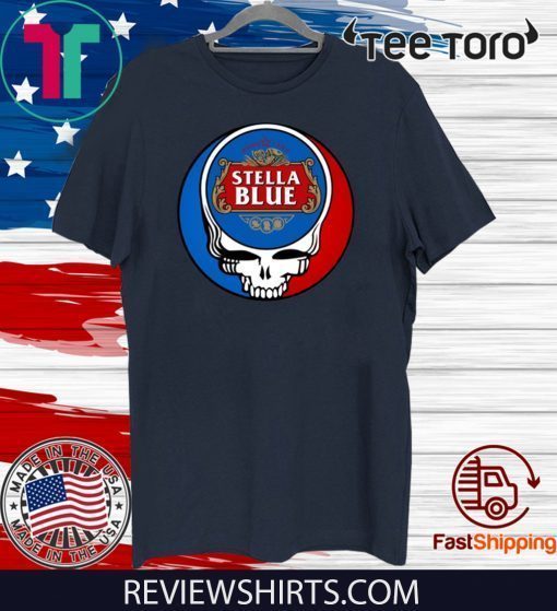 Grateful Dead Stella Blue Stella Artois Mixed Stella Blue T Shirt