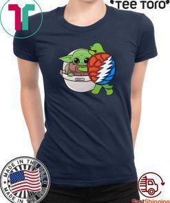 Grateful Dead Turtle Hug Baby Yoda Limited Edition T-Shirt