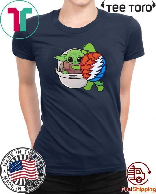 Grateful Dead Turtle Hug Baby Yoda Limited Edition T-Shirt