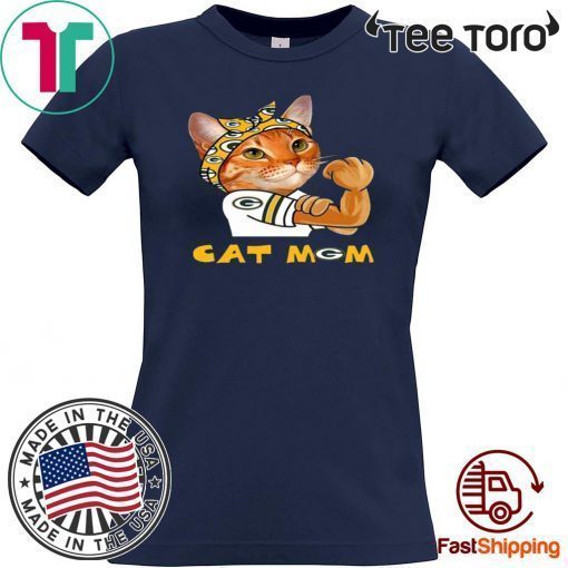 Green Bay Packers Cat Mom 2020 T-Shirt