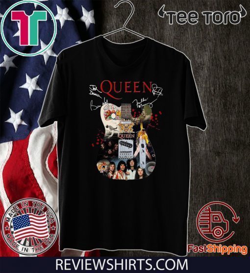 Guitar Queen Signatures Offcial T-Shirt