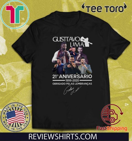 Gusttavo Lima 21th Anniversario 1999 2020 Obrigado Pelas Lembrancas Signature Classic T-Shirt