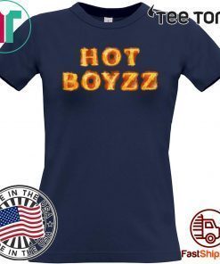 HOT BOYZZ FIRE BLACK OFFCIAL T-SHIRT