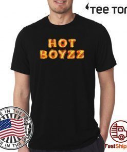 HOT BOYZZ FIRE BLACK OFFCIAL T-SHIRT