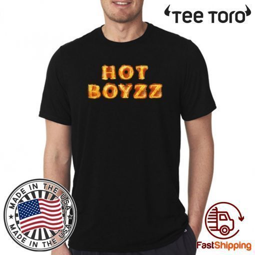 HOT BOYZZ FIRE BLACK OFFCIAL T-SHIRT