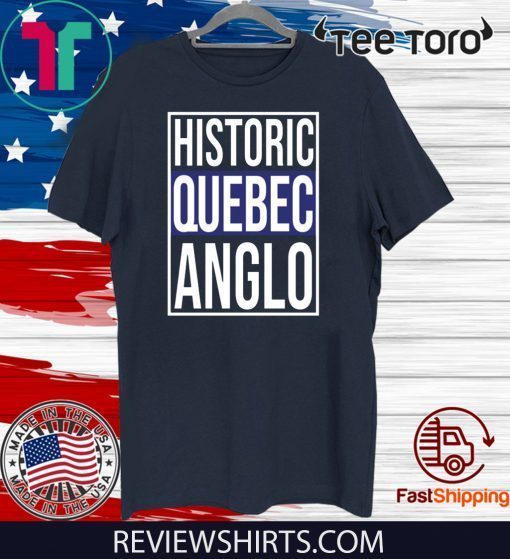 Offcial Historic Quebec Anglos T-Shirt