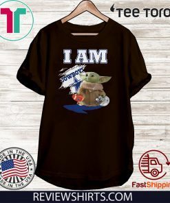 I am Baby Yoda in team Cowboy Tee Shirt