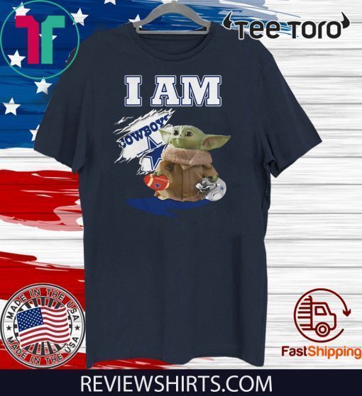 I am Baby Yoda in team Cowboy Tee Shirt