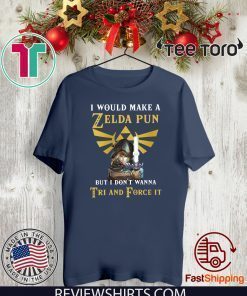 Offcial I would make a Zelda Pun but i don’t wanna Tri and Force it T-Shirt