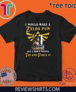 Offcial I would make a Zelda Pun but i don’t wanna Tri and Force it T-Shirt