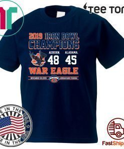 Iron bowl champions 2019 auburn tigers Unisex Tee Shirt