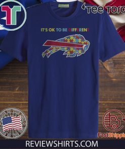 It Is Ok To Be Different Autism Buffalo Bills Offcial T-Shirt