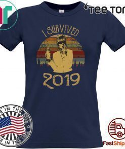 Jennifer Saunders I Survived 2019 Vintage Offcial T-Shirt