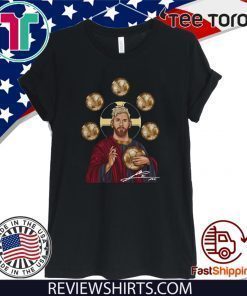 Jesus Messi Six Golden Ball Signature Offcial 2020 T-Shirt