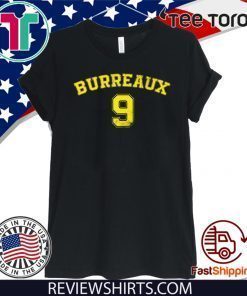 Joe Burreaux Number 9 Louisiana Football Shirt T-Shirt