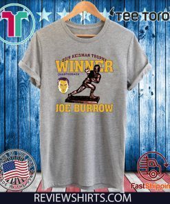 Joe Burrow Quarterback 2019 Heisman Winner Louisiana Football Fan Cool Unisex T-Shirt