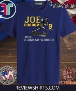 Joe Burrow Quarterback 2019 Heisman Winner Tee Shirt