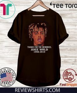 Offcial Juice WRLD thank for the memories 1998 2019 T-Shirt