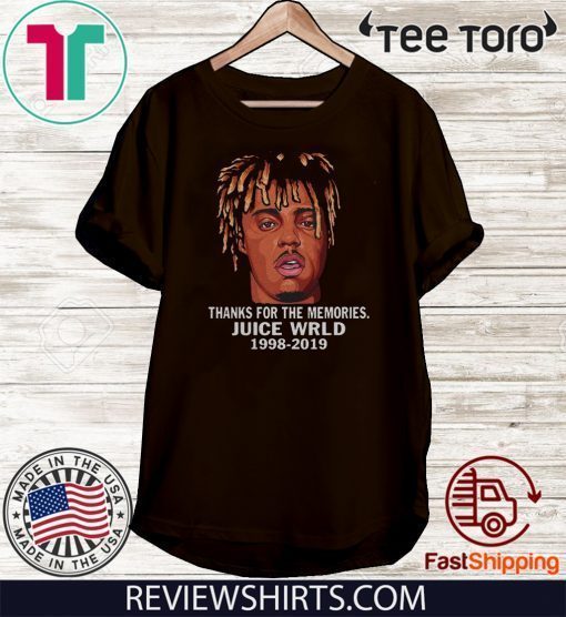 Offcial Juice WRLD thank for the memories 1998 2019 T-Shirt