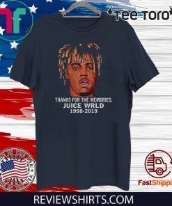 Offcial Juice WRLD thank for the memories 1998 2019 T-Shirt