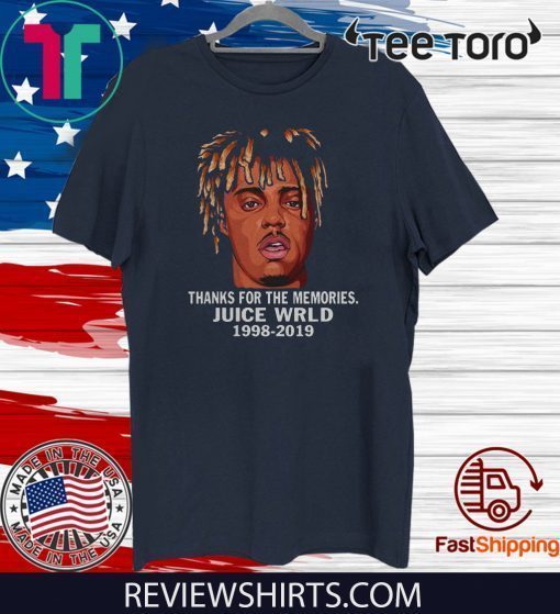 Offcial Juice WRLD thank for the memories 1998 2019 T-Shirt